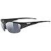 uvex blaze III - Sportbrille für Damen und Herren - inkl. Wechselscheiben - druckfreier Sitz & perfekter Halt - black matt/smoke - one size