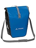 VAUDE Fahrradtasche für Gepäckträger Aqua Back Single 1 x 24 L in Blau, Hinterradtasche wasserdicht, Fahrrad Gepäckträgertasche hinten, einfache Befestigung – Made in Germany