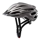 Cratoni Unisex – Erwachsene Pacer (MTB) Fahrradhelm, anthrazit, S-M (54-58cm)