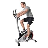 Christopeit Sport Fahrrad-Heimtrainer AL 2 Silber - 24-Stufig, bis 150kg Gewicht, 9kg Magnet-Bremssystem, LCD-Display