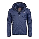 Höhenhorn Rigi Herren Regen Jacke Outdoor Rain Freizeitjacke D.Blau Gr L