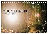 Mountainbike Trail-Action (Tischkalender 2024 DIN A5 quer), CALVENDO Monatskalender: Ein aufregender MTB-Trail durch Wald und Flur (CALVENDO Sport)