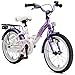 BIKESTAR Kinderfahrrad für Mädchen ab 4-5 Jahre | 16 Zoll Kinderrad Classic | Fahrrad für Kinder Lila & Weiß | Risikofrei Testen