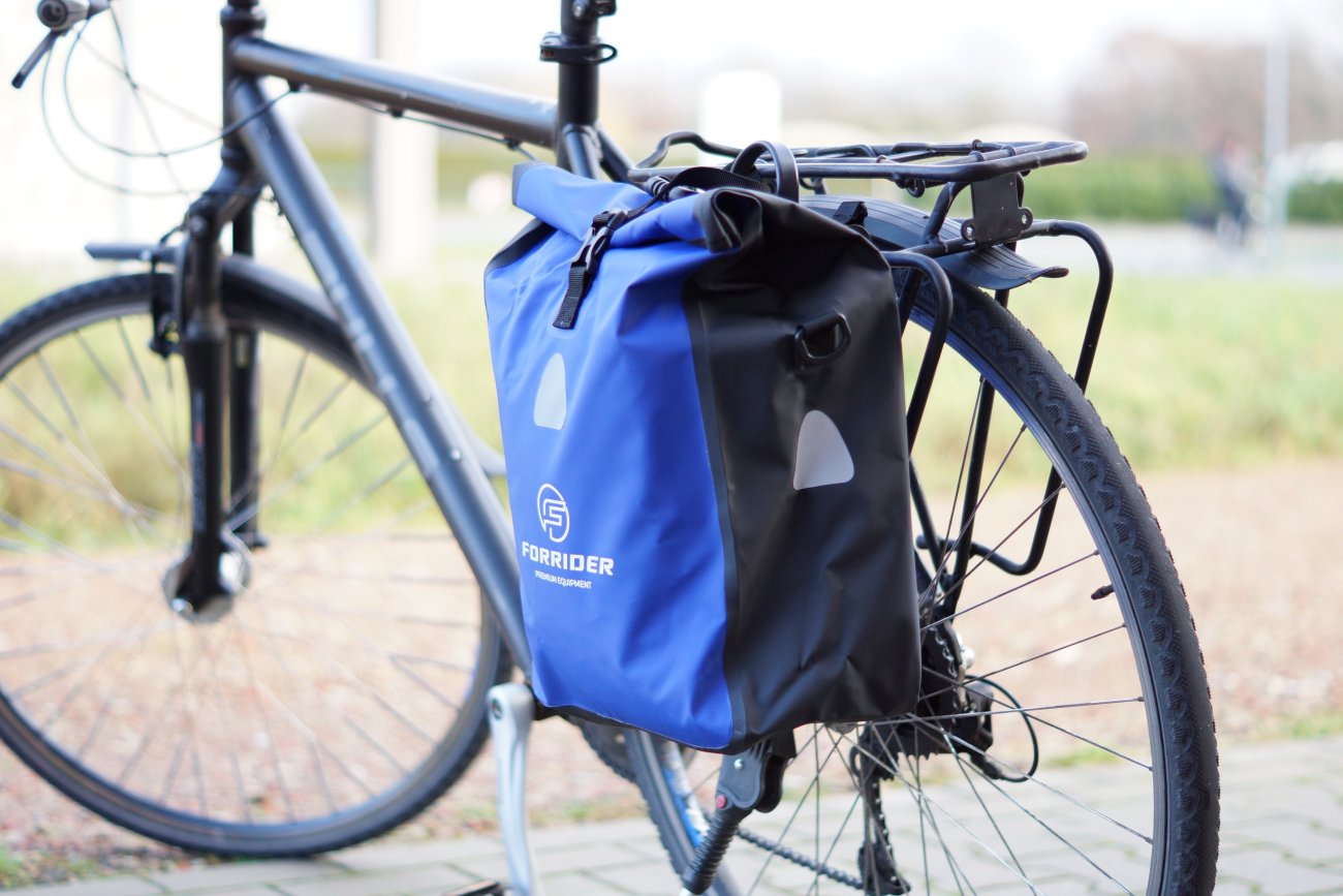 Forrider Fahrradtasche am Gepäckträger