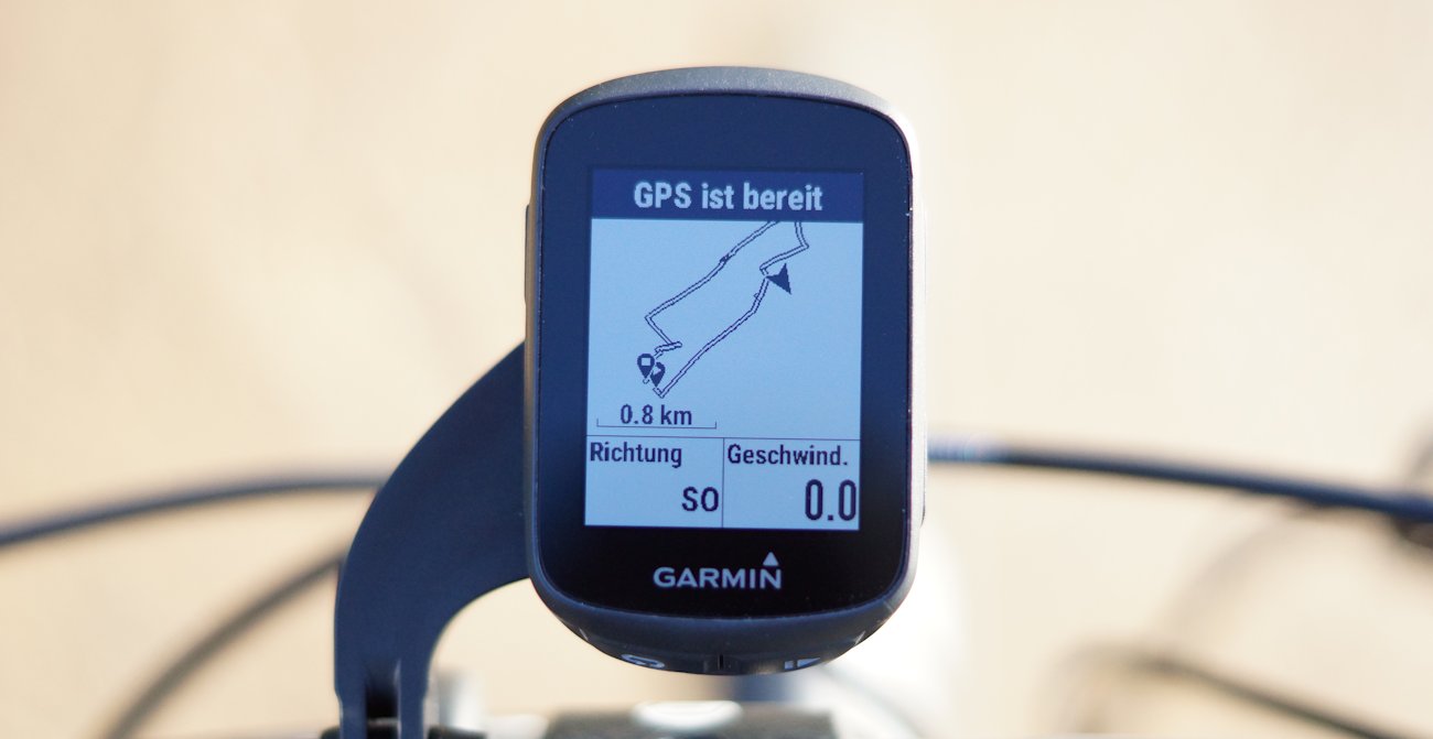 Strecke und Navigation Garmin Edge 130 Test