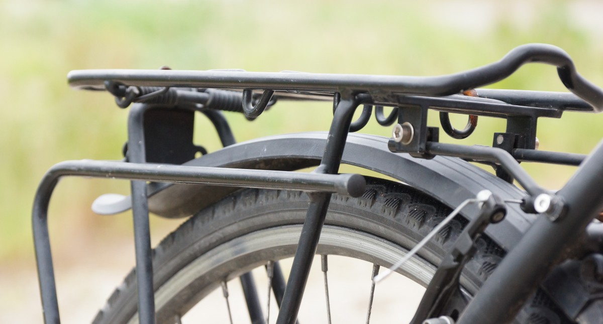 Gepäckträger Fahrradtaschen Strebe