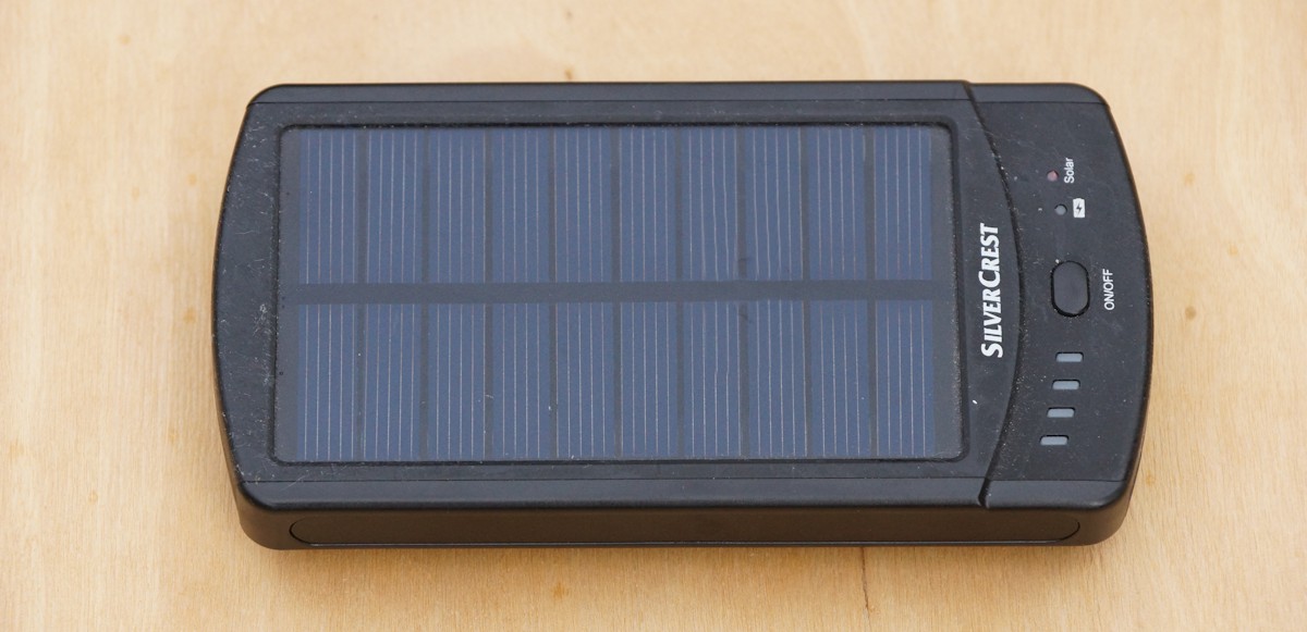 Powerbank mit Solar