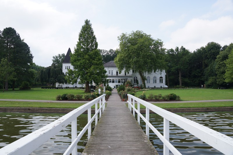 Rosengarten Bad Zwischenahn und altes Kurhaus