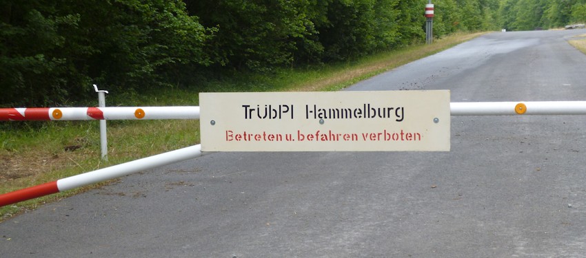 Schranke Truppenuebungsplatz Hammelburg