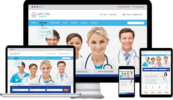 Hospital WordPress Premium Theme